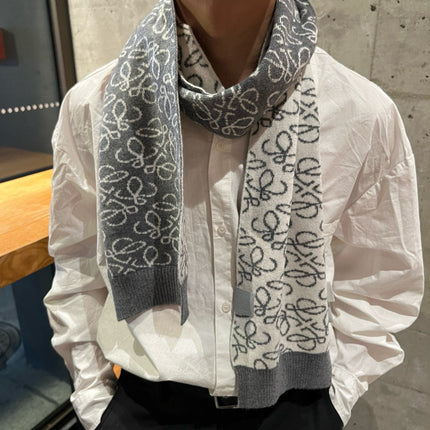 LOEWE 26S SCARF 190 IN CASHMERE WOOL 143457