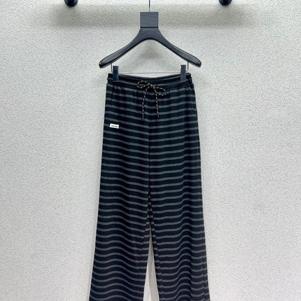 MIUMIU JACKET AND WIDE-LEG PANTS SET STYLE 13