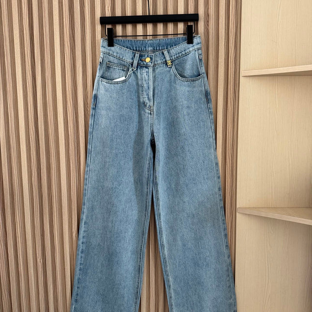 CHANEL 26S STRAIGHT-LEG JEANS 1393