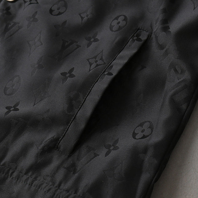 LV SHIRT JACKET BLACK MONOGRAM 239044