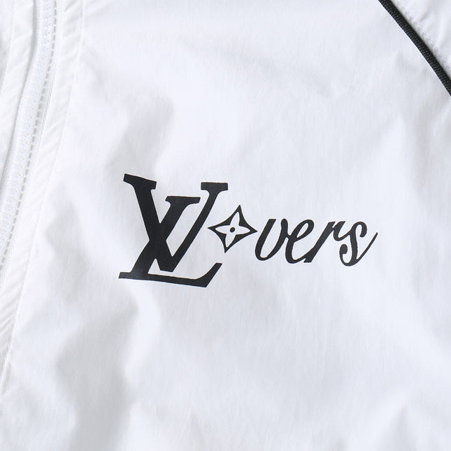 LV WINDBREAKER JACKET WHITE 239048