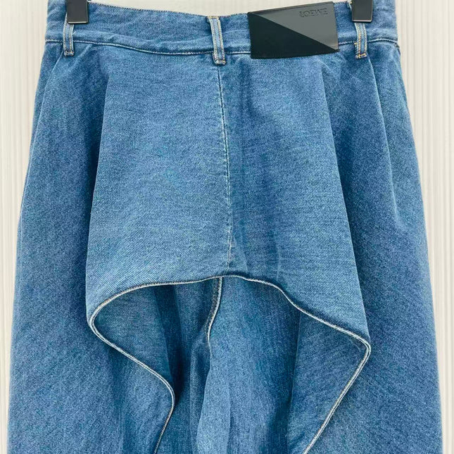 LOEWE 26S PANEL WIDE-LEG JEANS 579