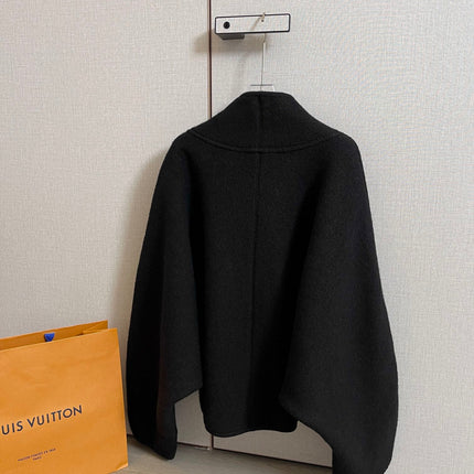 LV 25S WOOL CAPE COAT 0017