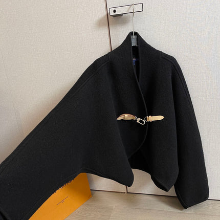 LV 25S WOOL CAPE COAT 0017