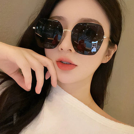 SQUARE FRAME SUNGLASSES G0642 IN METAL