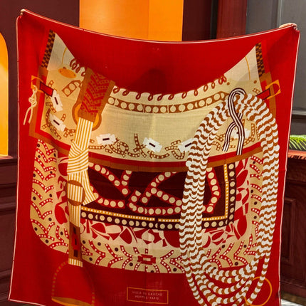 HERMES 25S SCARF 140 IN SILK 854764