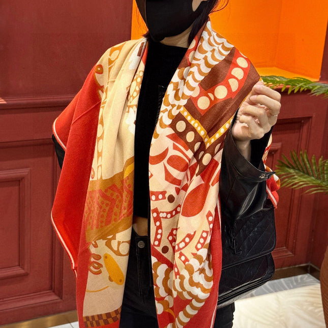 HERMES 25S SCARF 140 IN SILK 854764