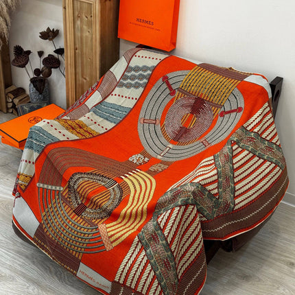 HERMES 25S SCARF 140 IN SILK 854806