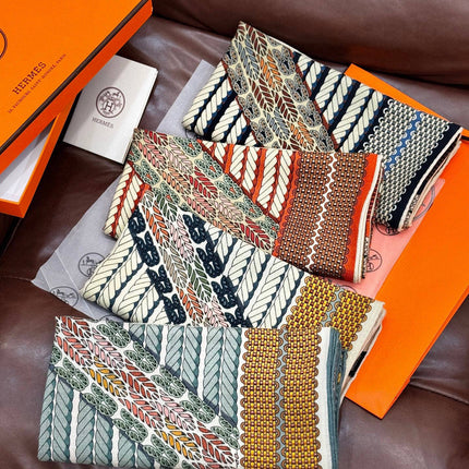 HERMES 25S SCARF 140 IN SILK 854806