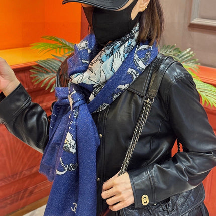 CHANEL 25S SCARF 200 CM IN CASHMERE 941753