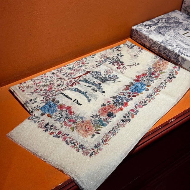 DIOR 26S SCARF 200CM IN CASHMERE 198244