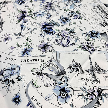DIOR 26S SCARF 90CM IN SILK 284556