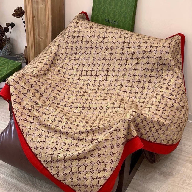 GUCCI 26S SCARF 135 IN CASHMERE AND SILK 315167