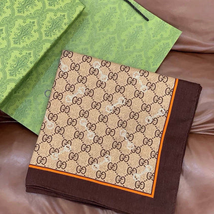 GUCCI 26S SCARF 135 IN CASHMERE AND SILK 315168