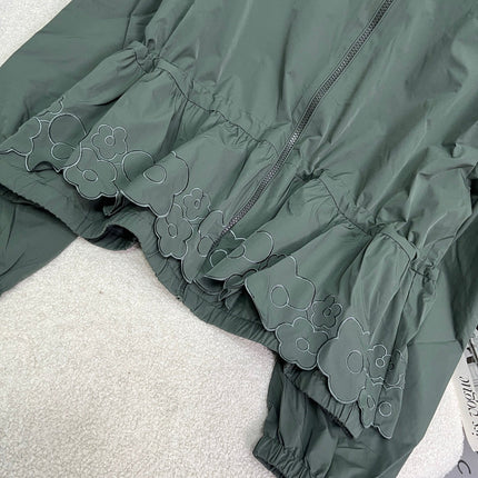 MONCLER 26S FLORAL HOODED JACKET 736