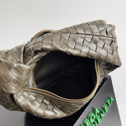 SMALL JODIE 36 IN KAKI LAMBSKIN