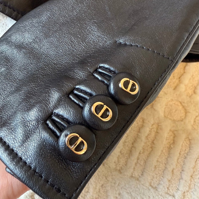 DIOR 25S LEATHER JACKET STYLE 358
