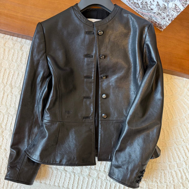DIOR 25S LEATHER JACKET STYLE 358