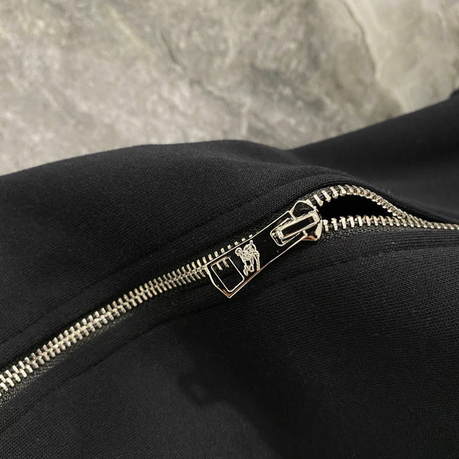 BURBERRY 26S CHECK-TRIM ZIP-UP TRACKSUIT 482