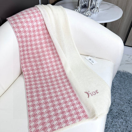 SCARF 190 CM IN BABY PINK MIX BEIGE CARO CASHMERE 388126