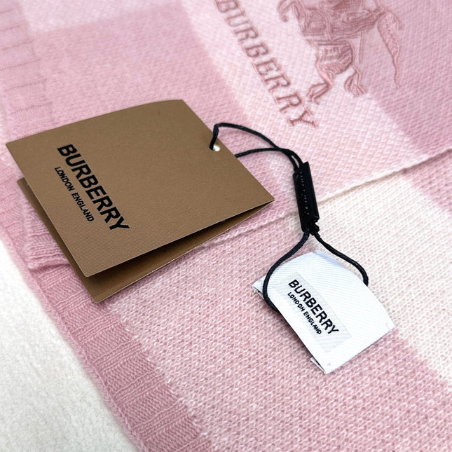 SCARF 190 CM IN LIGHT PINK CASHMERE  398396