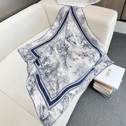 DIOR 26S SCARF 90CM IN SILK 305978