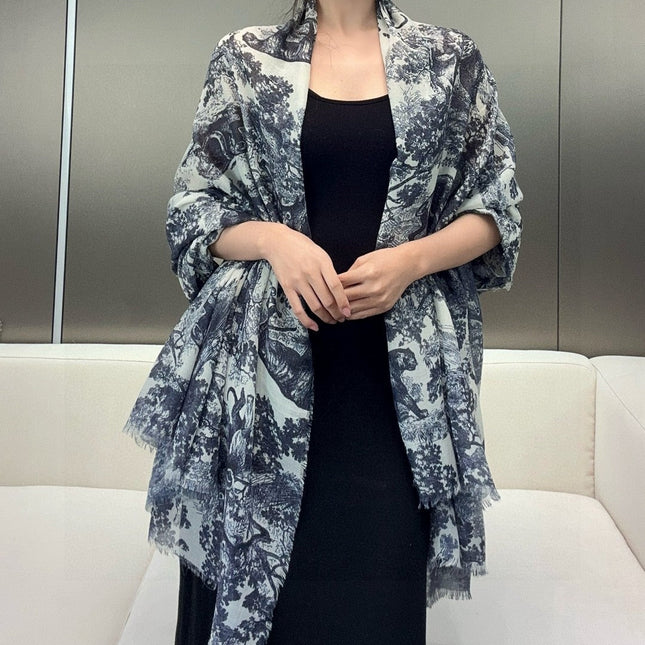 DIOR 26S SCARF 180CM IN CASHMERE 313224