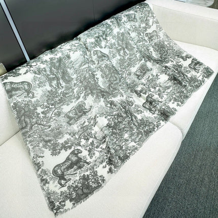DIOR 26S SCARF 180CM IN CASHMERE 313225