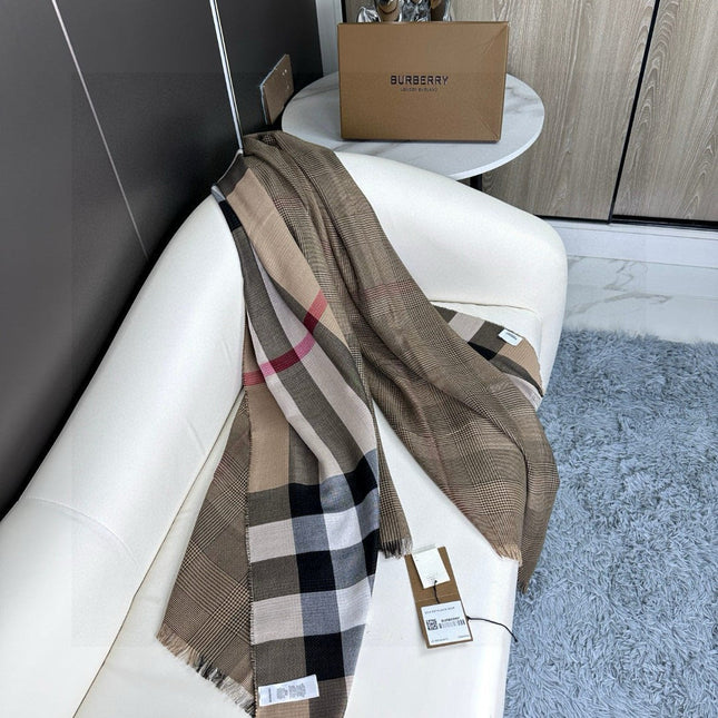 BURBERRY 26S SCARF 200CM IN CASHMERE 305992