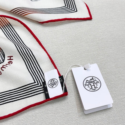 HERMES 25S SCARF 135 IN CASHMERE SILK 854592