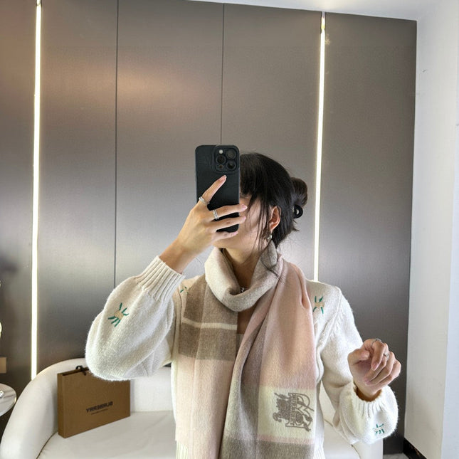 BURBERRY 26S SCARF 180CM IN CASHMERE 278706