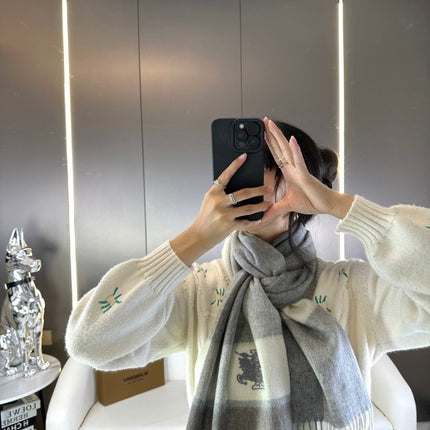 BURBERRY 26S SCARF 180CM IN CASHMERE 278705