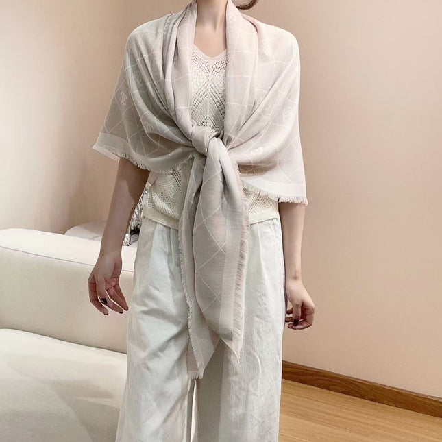 CHANEL 26S SCARF 140 IN SILK 309415