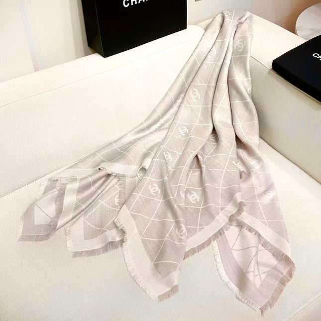 CHANEL 26S SCARF 140 IN SILK 309415