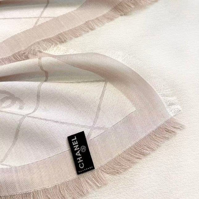 CHANEL 26S SCARF 140 IN SILK 309415