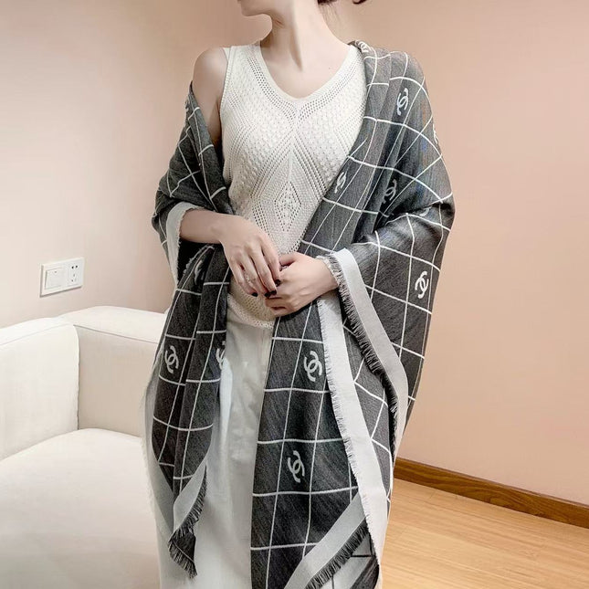 CHANEL 26S SCARF 140 IN SILK 309416