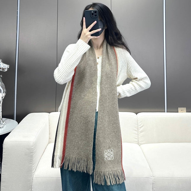 LOEWE 26S SCARF 180 IN CASHMERE 194383