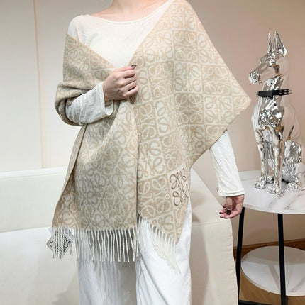 LOEWE 26S SCARF 180 IN CASHMERE WOOL 266432
