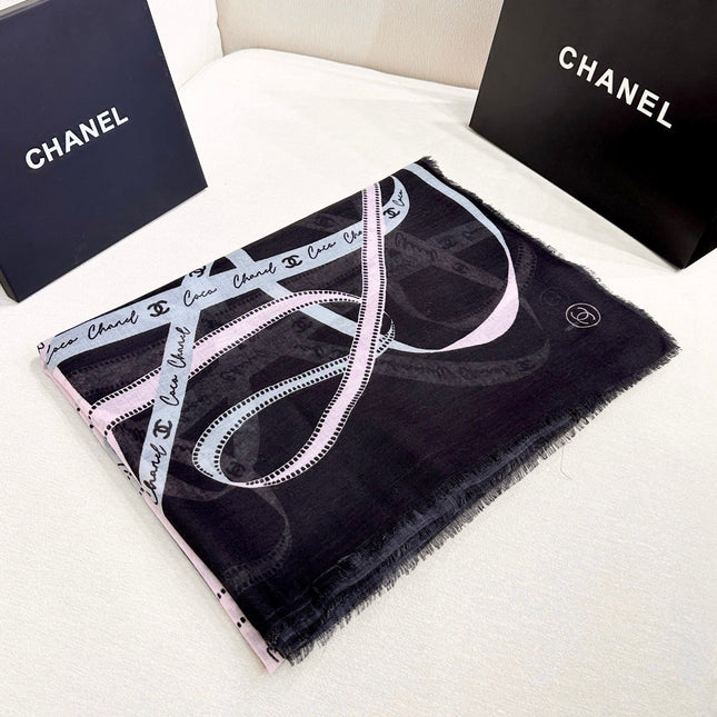 CHANEL 26S SCARF 200 IN SILK 304563