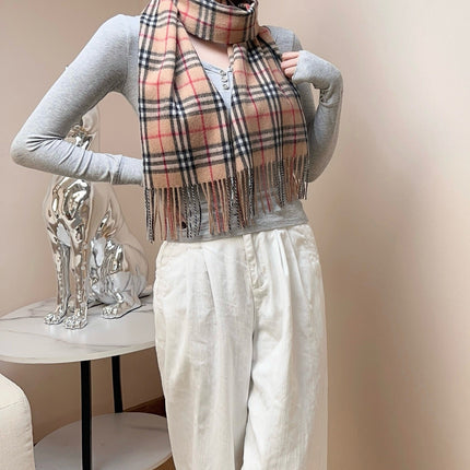 BURBERRY 26S SCARF 180CM IN CASHMERE 290650