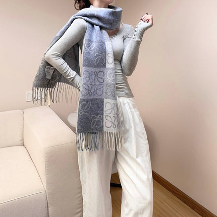 LOEWE 26S SCARF 180 IN CASHMERE WOOL 303187