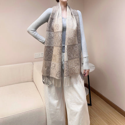 LOEWE 26S SCARF 180 IN CASHMERE WOOL 303185