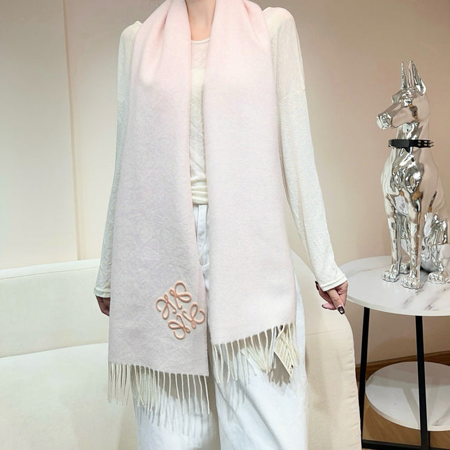 LOEWE 26S SCARF 180 IN CASHMERE WOOL 266429