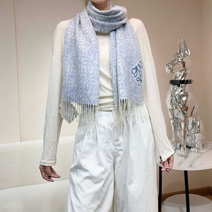 LOEWE 26S SCARF 180 IN CASHMERE WOOL 266430