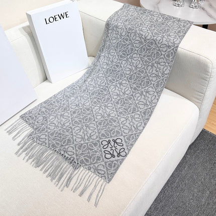 LOEWE 26S SCARF 180 IN CASHMERE WOOL 266431