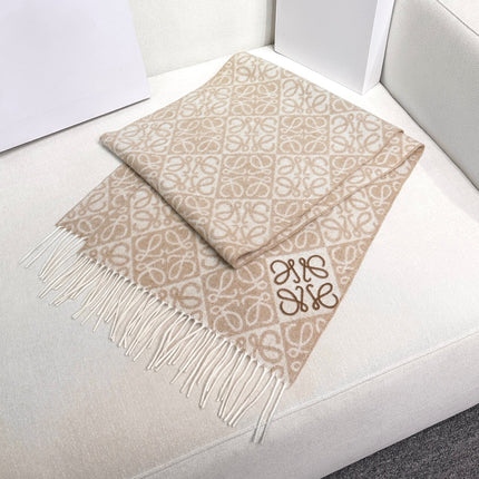 LOEWE 26S SCARF 180 IN CASHMERE WOOL 266432