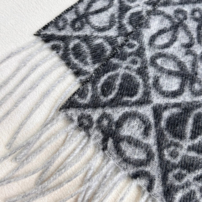 LOEWE 26S SCARF 180 IN CASHMERE WOOL 266433