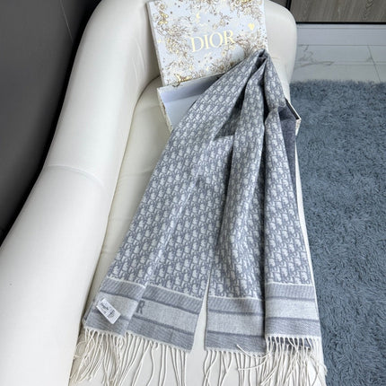 DIOR 26S SCARF 180CM IN CASHMERE 257325