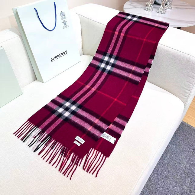 BURBERRY 26S SCARF 168CM IN CASHMERE 184979