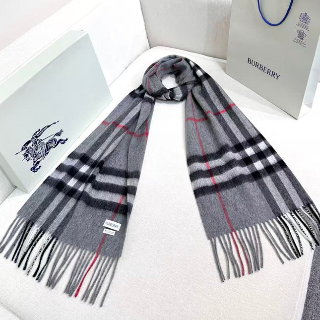 BURBERRY 26S SCARF 168CM IN CASHMERE 184980